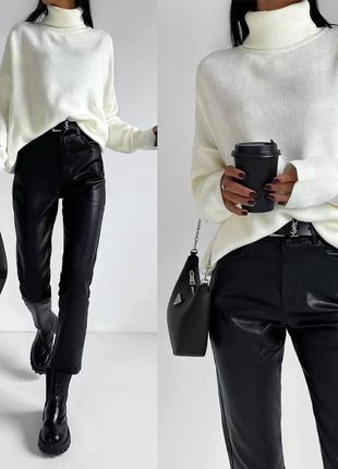 Знижки😍укорочені штани на флісі.