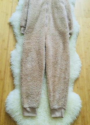9-10 лет keanu флисовый кигуруми, пушистая пижама с ушками на капюшоне. супер - теплый, мягушки4 фото