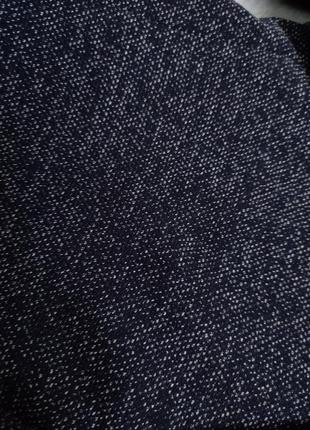 Чоловічий якісний трикотажний піджак меланж сіро-синій турція 56 466 фото