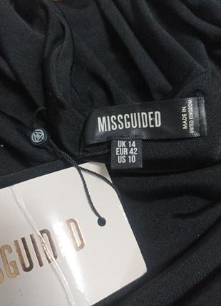 Черное бесшовное боди missguided на одно плечо6 фото