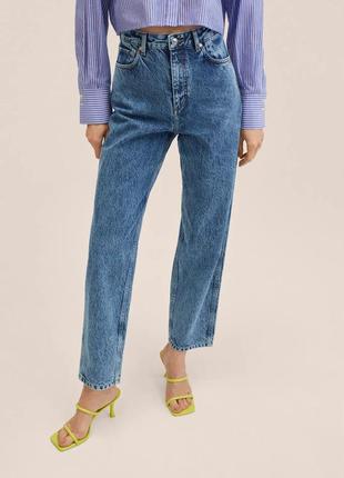Нові жіночі джинси mango, мом, слоучі, 34, 362 фото