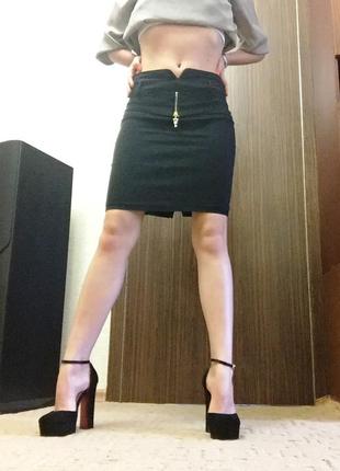 Офисная юбка карандаш