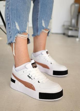 Лучшие белые кроссовки puma cali