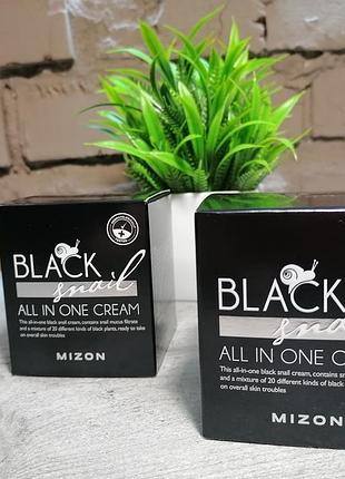 Mizon black snail крем для обличчя