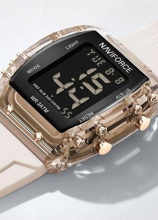 Женские часы naviforce lady sport, квадратные, электронные, японский механизм, кварц, водостойкие, d c5 фото