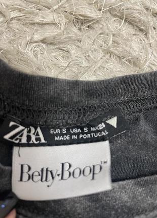 Zara betty boop футболка3 фото