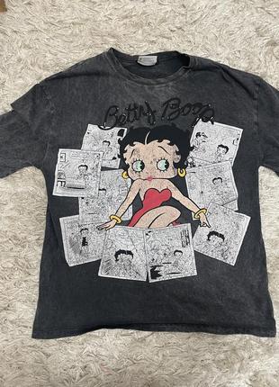 Zara betty boop футболка