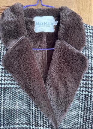 Теплое пальто тренч тедди max mara3 фото