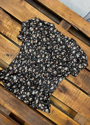 Жіноча блуза у квітковий принт atmosphere (атмосфера лрр ідеал оригінал різнокольорова)2 фото