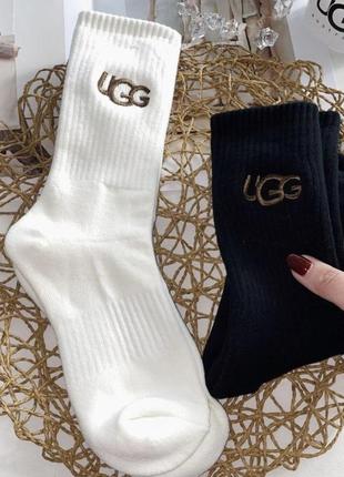 Трендовые носки ugg высокие