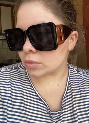 Сонцезахисні окуляри warblade в ретростилі для чоловіків і жінок, прямокутної форми, квадратної форми, з написом b, модні, великі розміри, 20225 фото