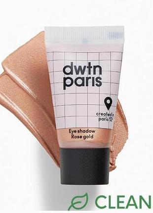 Тени для век dwtnparis eyeshadow in rose gold 10 ml