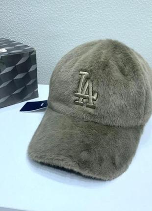 Зимняя кепка бейсболка los angeles la mlb оригинал1 фото