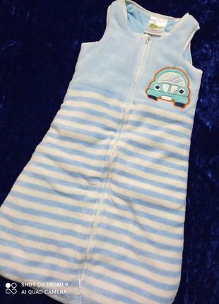 Детский теплый спальный мешок, спальник