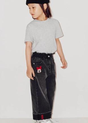 Джинсы zara 3 4