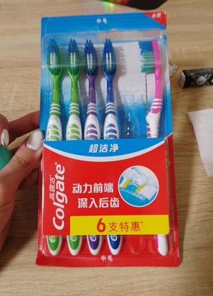 Набор зубных щеток colgate1 фото