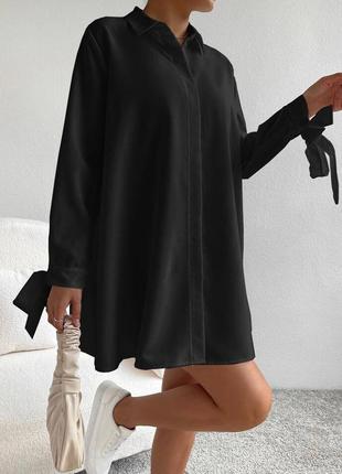 Сукня сорочка 🖤 класика4 фото