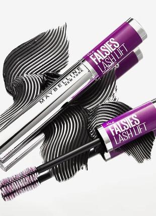 Maybelline new york the falsies lash lift тушь для ресниц.1 фото