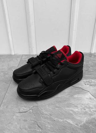 Кроссовки jordan black/red