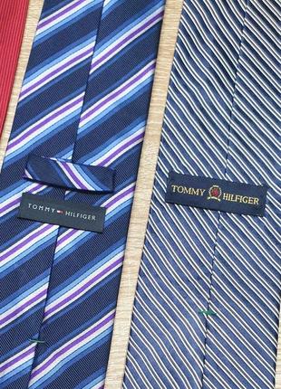 Tommy hilfiger -usa - галстук шелковый мужской1 фото