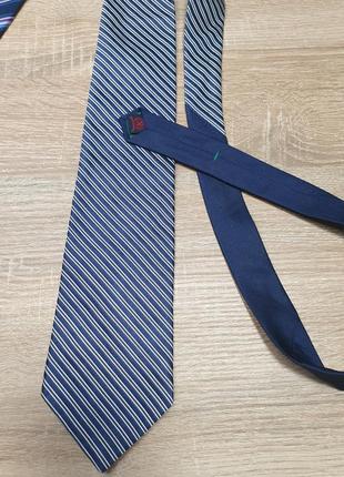 tommy mit hilfiger -usa - галстук шелковый мужской7 фото