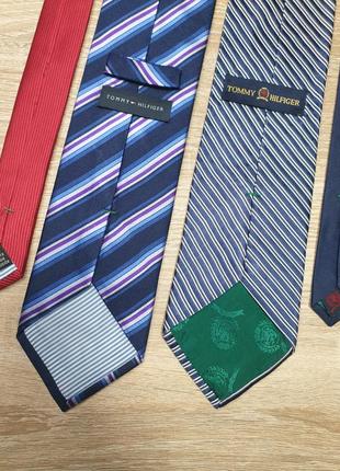 Tommy hilfiger -usa - галстук шелковый мужской5 фото