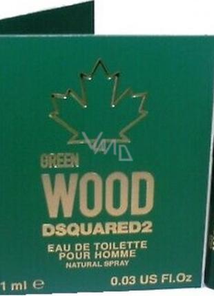 Dsquared2 green wood пробник.1 фото