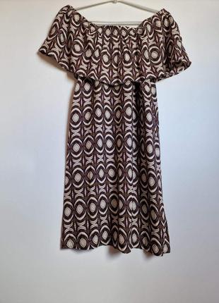 Платье сарафан женский летний  открытые плечи h&m2 фото