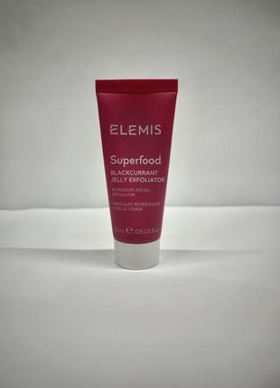 Відлущувальний засіб для обличчя elemis superfood blackcurrant jelly exfoliator