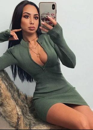 Сукня рубчик