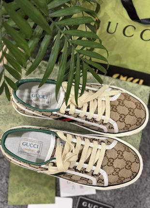 Кеди в стиле gucci3 фото