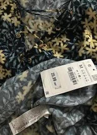 Zara блузка на шнуровке новая с бирками6 фото