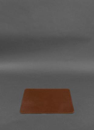 Набір для робочого столу із натуральної шкіри 1.0 світло-коричневий краст7 фото