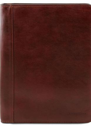 Шкіряна папка для документів tuscany leather luigi xiv tl141287 (коричневий)