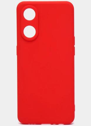 Чехол fiji soft для oppo reno8 t (cph2481) силикон бампер красный
