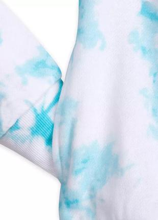 Худи с капюшоном stitch tie-dye для взрослых – walt disney world – синий3 фото