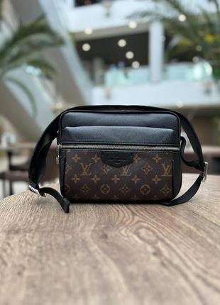 Чоловіча сумка месенджер- louis vuitton