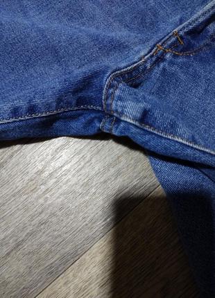 Мужские джинсовые шорты / h&m / синие шорты / бриджи / мужская одежда / чоловічий одяг /4 фото
