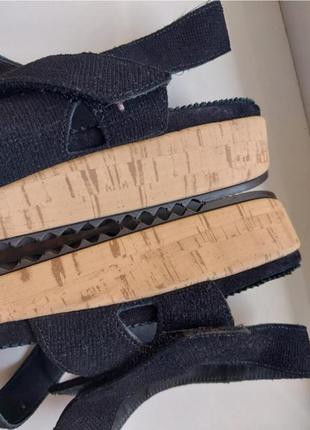 Новые ортопедические кожаные босоножки durea на широкую ногу размер 404 фото