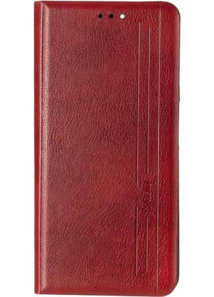 Чохол fiji gelius new для xiaomi redmi note 10 / note 10s книжка book cover leather з магнітом red