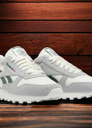 Кроссовки мужские reebok classic leather gx9319(40,5-26см)