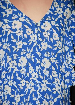 Платье халат халатом жатое в цветы в романтическом стиле на пуговицах сарафан8 фото