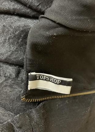 Крутое праздничное нарядное платье платье от topshop расшитое камнями трапеция8 фото