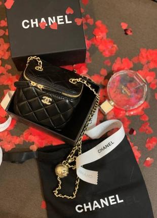 Сумка черная chanel
