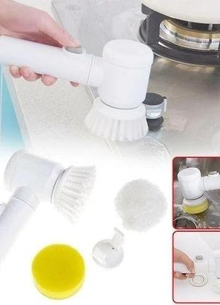 Электрическая щетка для мытья посуды ванной раковины magic brush