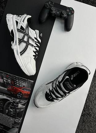 Мужские кроссовки asics gel-kahana 8 white black4 фото