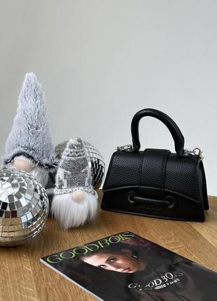 Сумка женская мини кросс-боди черная mini cross body lexi bag