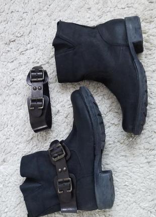 Шикарные ботинки италия кожа р 40 ц 1'350 гр👍👍👍