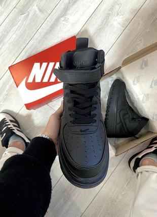 Кроси nike air force 1 gore-tex black2 фото