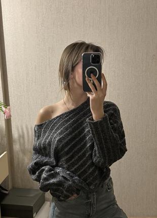 Асиметричний светр зара